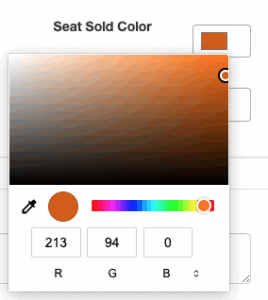 Image depicts Seat Sold Colour